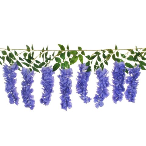 WISTERIA GARLAND LAVANDA CM173